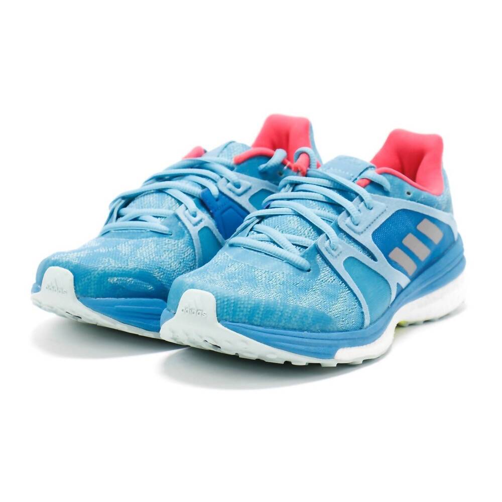 NEW ADIDAS women's supernova sequence 9 running shoes in vapour blue